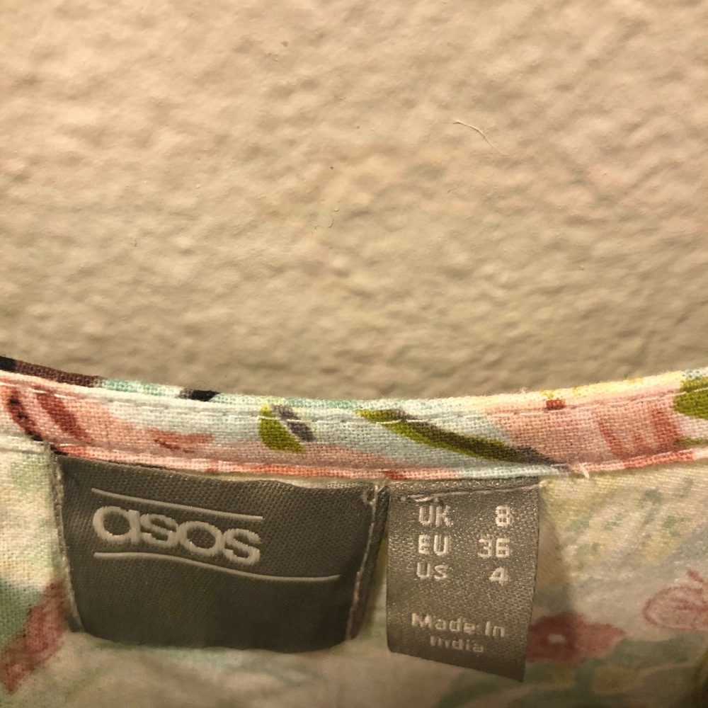 Patterned ASOS Mini Dress - Picture 3 of 3